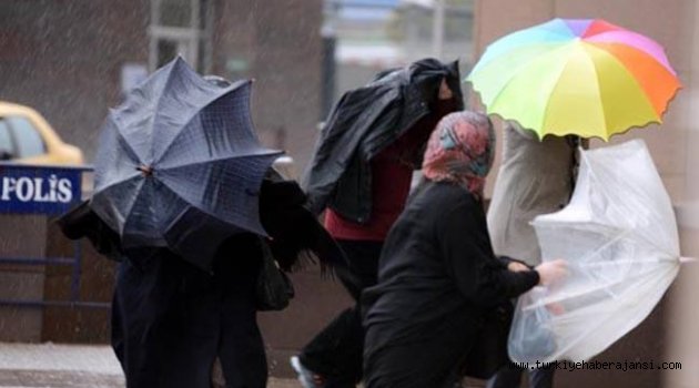 Meteoroloji'den 'Fırtına' Uyarısı