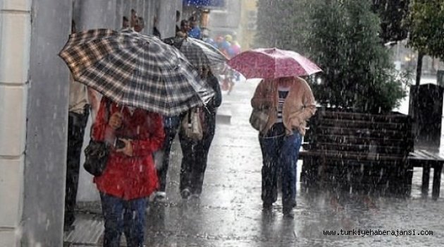 Meteorolojiden Kuvvetli Sağanak Uyarısı