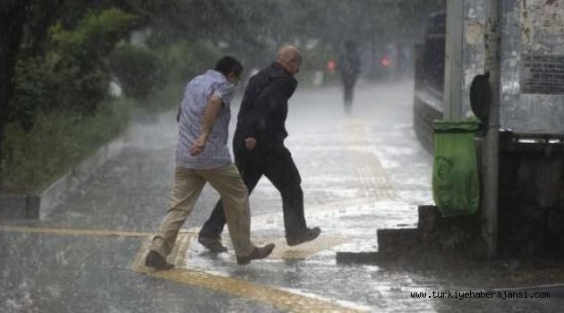 Meteoroloji'den Kuvvetli Yağış Uyarısı