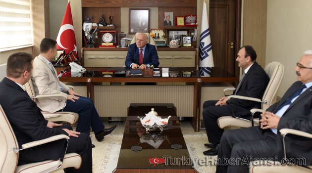 Milli Eğitim Müdürleri Başkan Sekmen’i Ziyaret Etti