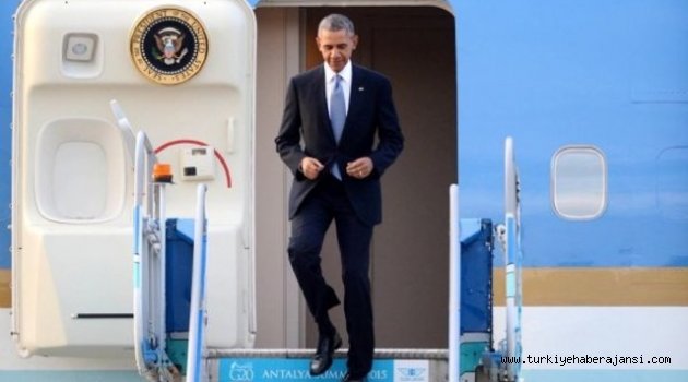 Obama, G20 Zirvesi İçin Antalya'da!