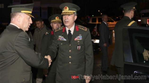 Orgeneral Hulusi Akar ve 3 Bakan Şırnak'a Gitti