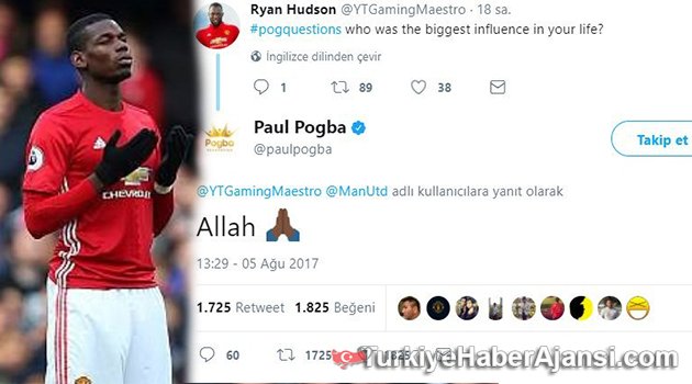 Pogba Verdiği 'Allah' Cevabıyla Mest Etti