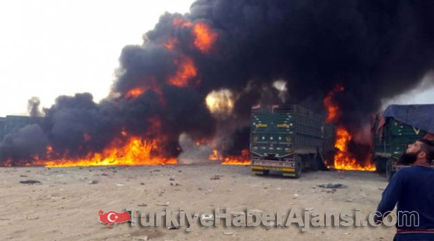 Rus Uçakları Yardım TIR'larını Bombaladı!