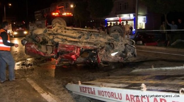 Samsun'da Trafik Kazası