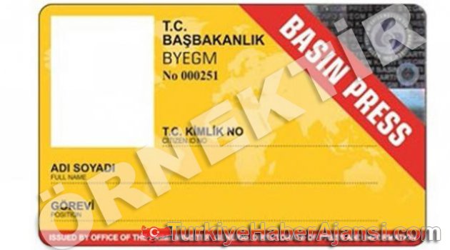 Sarı Basın Kartları Değişiyor