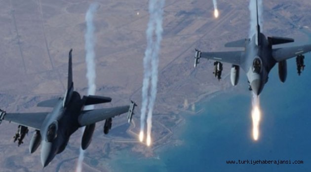 Türk Savaş Uçakları, IŞİD'e Bomba Yağdırdı