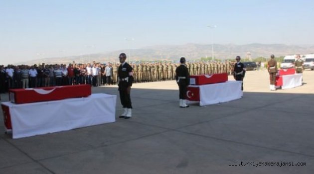 Şehitlerimiz Memleketlerine Uğurlandı