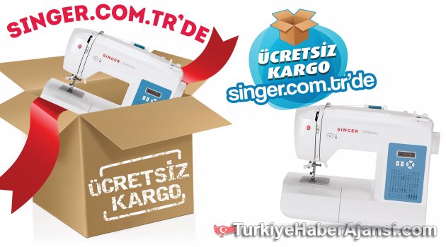 SINGER’de Alışverişe, 100 TL Üzerine Kargo Ücretsiz