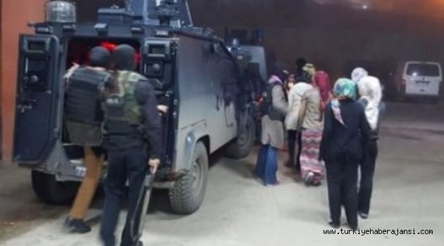 Şırnak'ta 15 KLişi Gözaltına Alındı