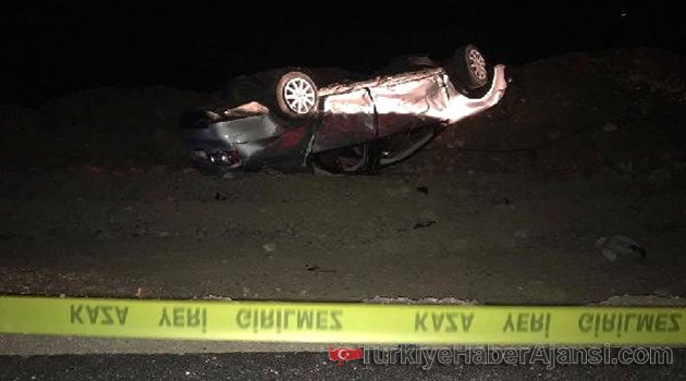Sivas'ta Otomobil Takla Attı: 2 Ölü, 4 Yaralı