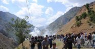 Hakkari'de İzinsiz Gösteri