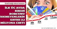 2,1 Milyon Kişi Kart Borcunu Ödeyemedi