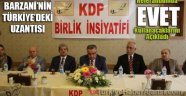Kürdistan Demokrasi Partisi'de 'EVET'çi! ...