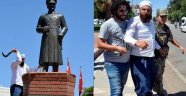Atatürk Büstü Saldırganı Tutuklandı