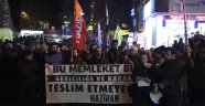 Beşiktaş'ta Teröre Protesto