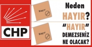 CHP'den, 'Hayır Demezseniz ne Olacak?' ve Neden HAYIR? Kitapçığı
