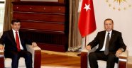 Erdoğan, Davutoğlu'nu Kabul Etti