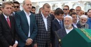 Erdoğan ve Davutoğlu, Nar'ın Cenazesinde