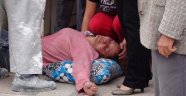 Evi Yanan Kadın Sinir Krizi Geçirdi
