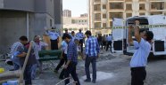 Gaziantep'te İnşaat İskelesi Çöktü!