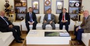 İller Bankası Başkanı Üstün Başkan Sekmen’i Ziyaret Etti