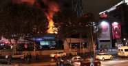 İstanbul'da Kağıthane'de Korkutan Yangın