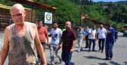 Maden İşçileri Mahalleli Birbirine Girdi