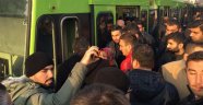 Metro Yolda Kaldı, Sınava Geç Kalanlar İsyan Etti