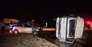 Otomobil İle kamyon Çarpıştı: 1 Ölü, 7 Yaralı