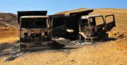 PKK Şantiye Bastı, Araçları Ateşe Verdi