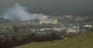 Posof'ta Jandarma Lojmanlarında Yangın