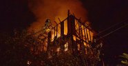 Safranbolu'da Tarihi Konak Yandı