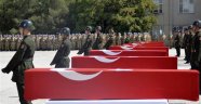 Siirt'te Şehit Düşen 8 Asker İçin Tören Düzenlendi