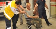 Tamirini Yaptığı Lastik Patlayınca Yaralandı