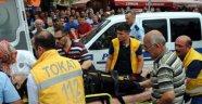 Tokat'ta Trafikte Bıçaklı Kavga