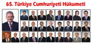 Türkiye Cumhuriyeti'nin 65. Hükumeti Belli Oldu