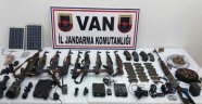 Van'da Çok Sayıda Mühimmat Ele Geçirildi