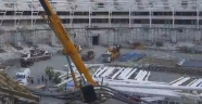 Vodafone Arena'da İskele Çöktü: 2 Yaralı