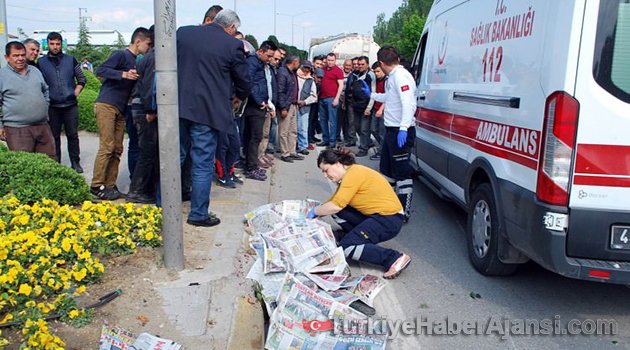Tankerle Motosiklet Çarpıştı: 1 Ölü