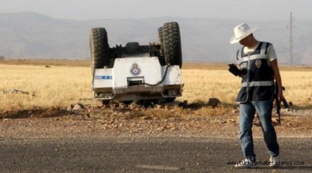 TOMA Devrildi; 2 Polis Yaralandı