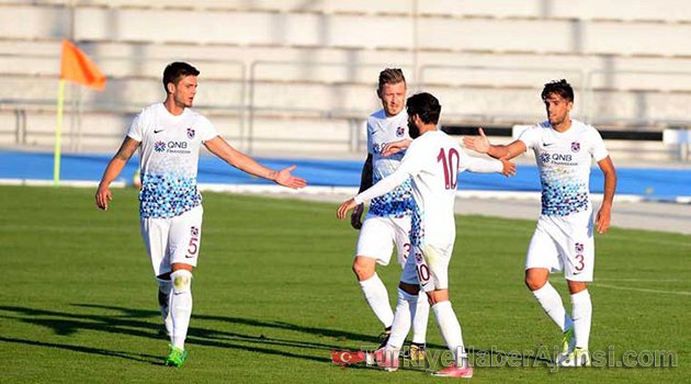 Trabzonspor Hazırlık Maçını 2-1 Kazandı