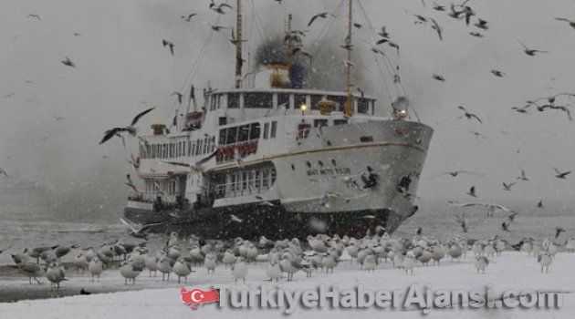 Tüm Vapur Seferleri İptal Edildi