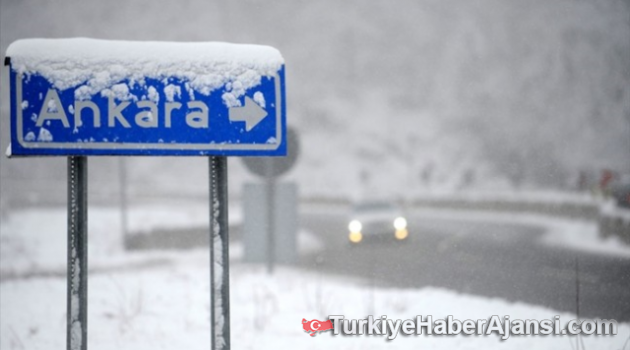 Valilikten Ankaralılara Kar Yağışı Uyarısı