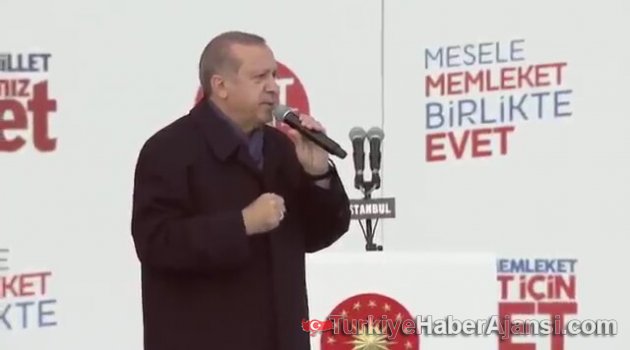 Yenikapı'da Evet Mitingi