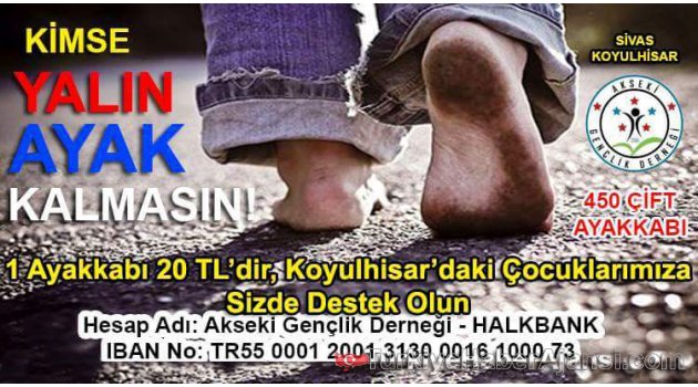 Yiğidolardan “Yiğit” Bir Kampanya! .... 'Kimse Yalın Ayak Kalmasın'