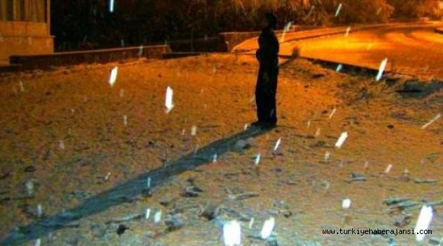 Yozgat'ta Kar Yağışı Başladı