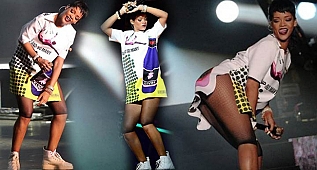 Rihanna Uyuşturucu Etkisinde Sahneye Çıktı