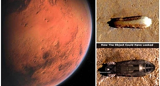 Mars Yüzeyinde UFO Tespit Edildiği İddia Edildi