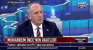 Muharrem İnce Habertürk'te Soruları Cevapladı